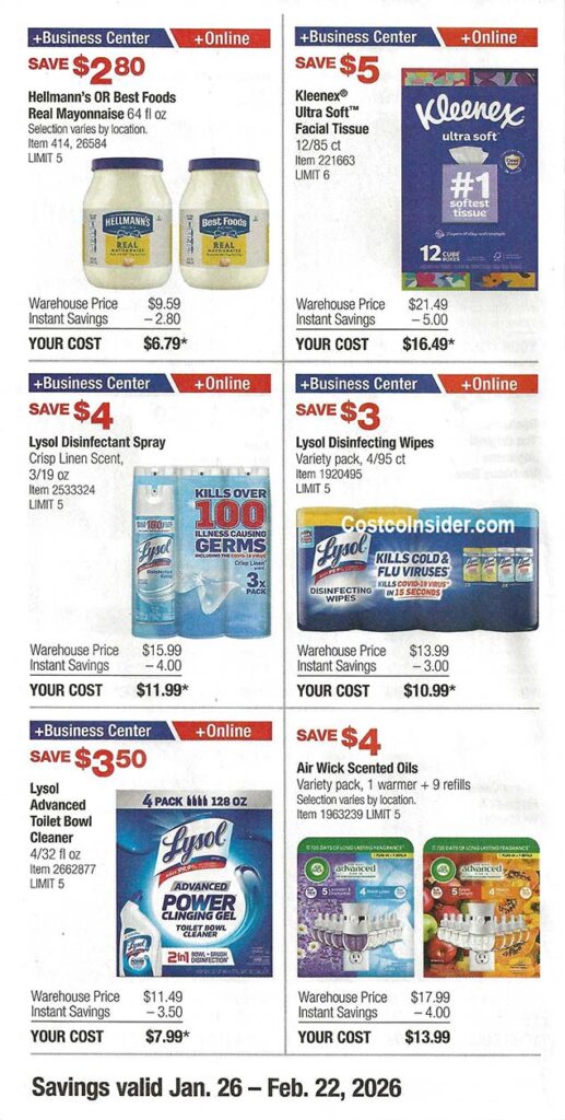 Costco February 2026 Coupon Book Page 14