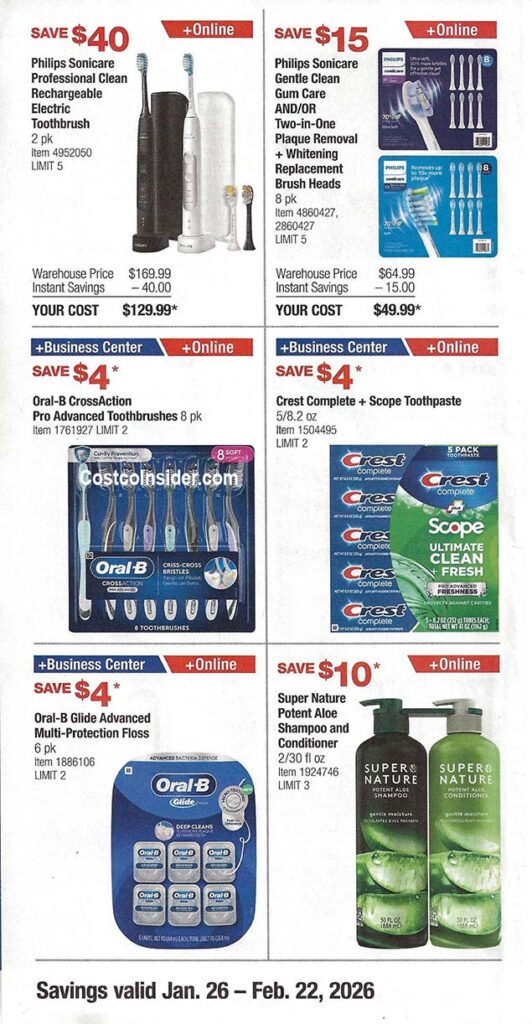 Costco February 2026 Coupon Book Page 2