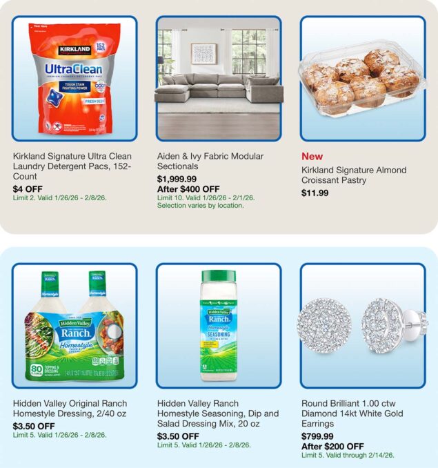 Costco January 26th 2026 Weekly Insider Deals Page 1