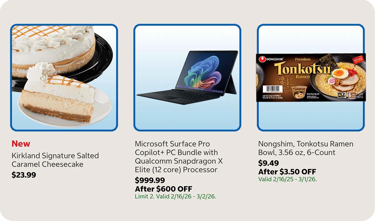 Costco February 16th 2026 Weekly Insider Deals Page 1