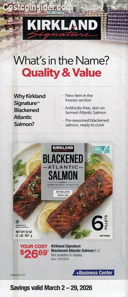Costco March 2026 Coupon Book Page 1