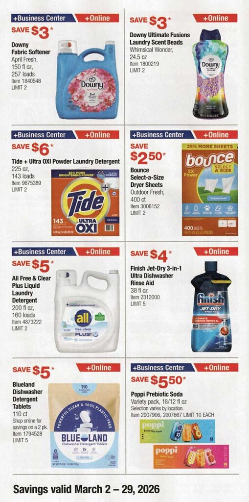 Costco March 2026 Coupon Book Page 13