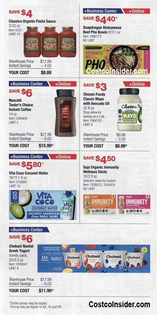 Costco March 2026 Coupon Book Page 16