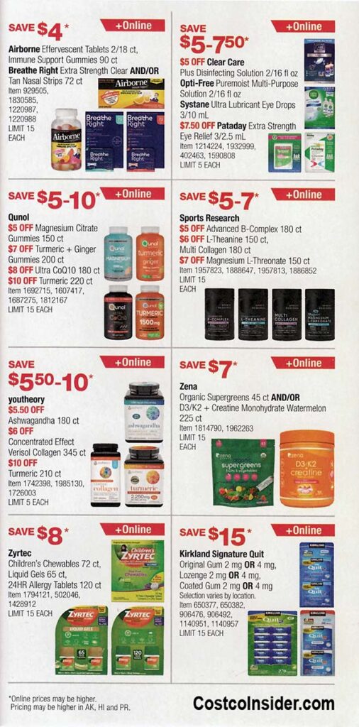Costco March 2026 Coupon Book Page 20
