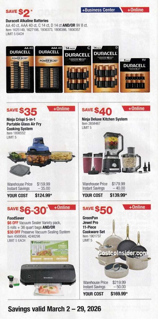Costco March 2026 Coupon Book Page 7