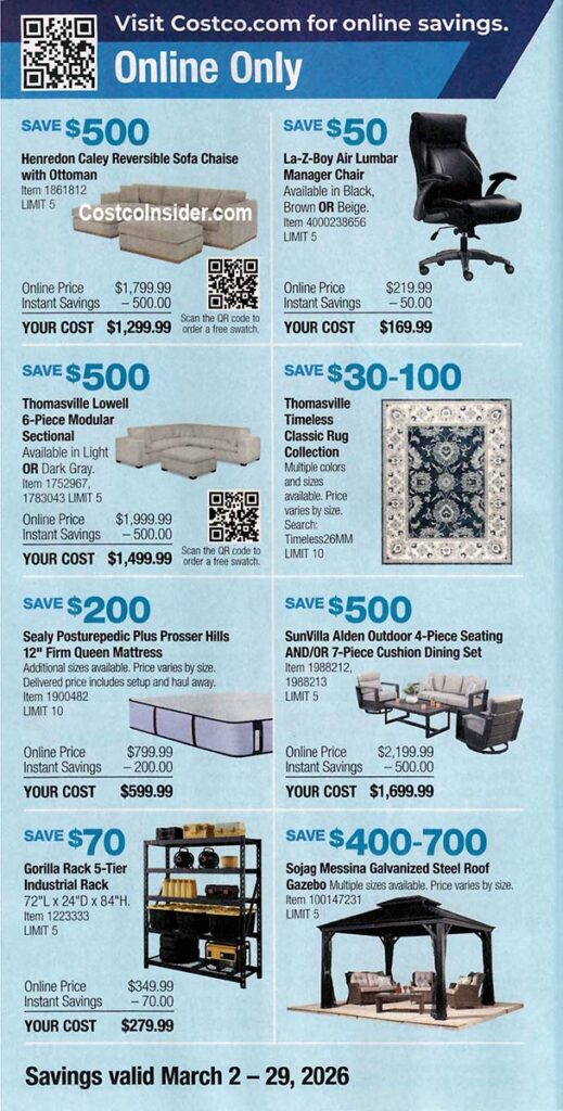 Costco March 2026 Coupon Book Page 9