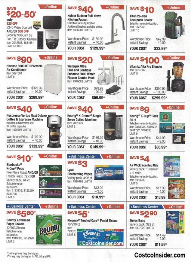 Costco April 2026 Coupon Book Page 10