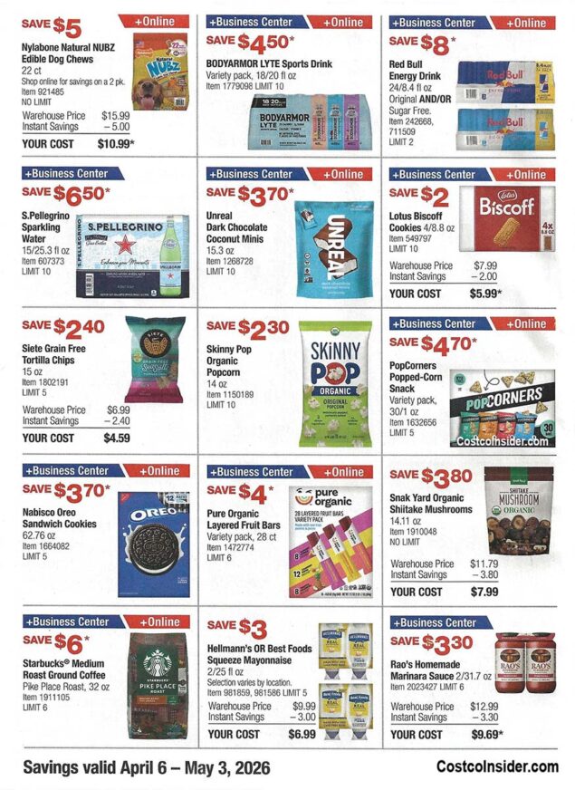 Costco April 2026 Coupon Book Page 15