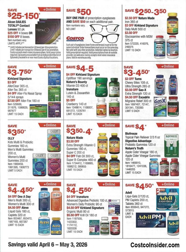 Costco April 2026 Coupon Book Page 17