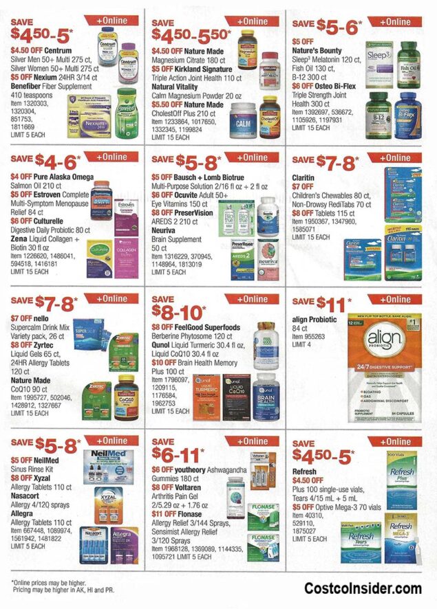 Costco April 2026 Coupon Book Page 18