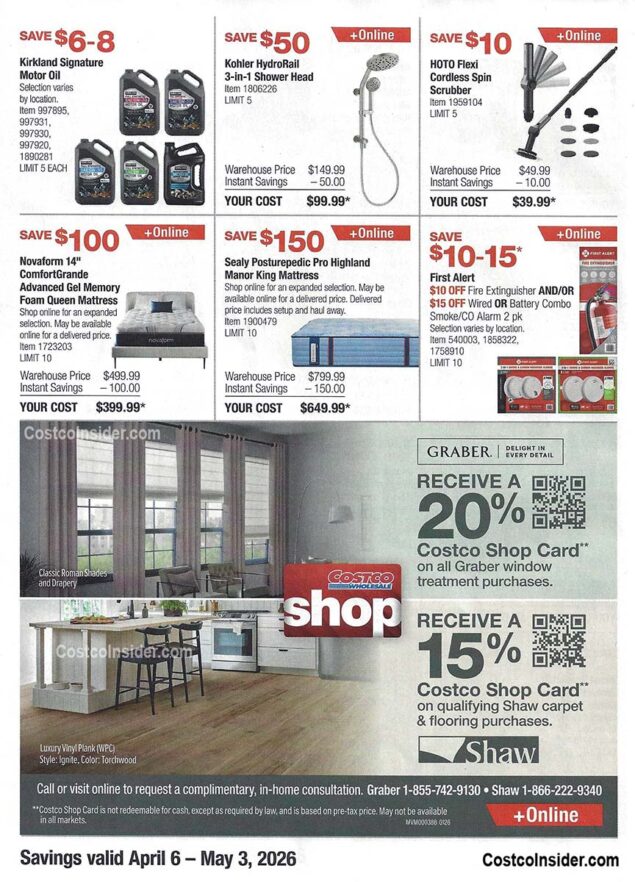 Costco April 2026 Coupon Book Page 9