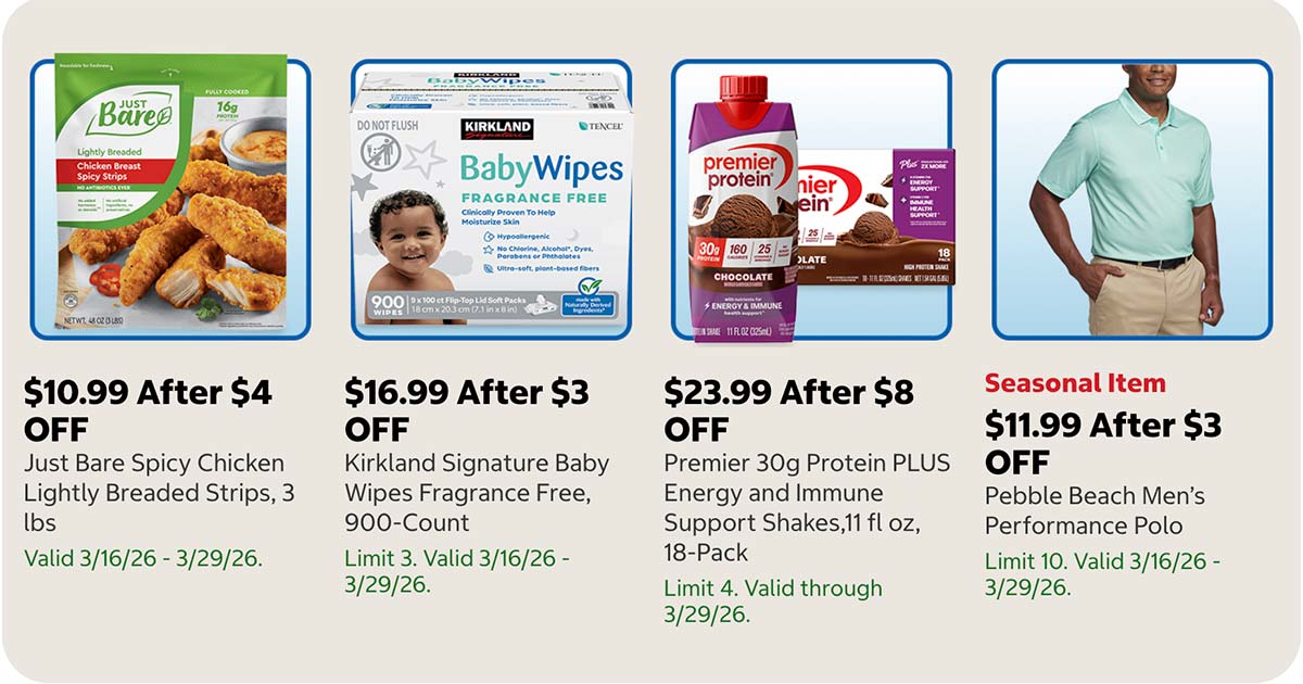 Costco March 16th 2026 Weekly Insider Deals Page 1