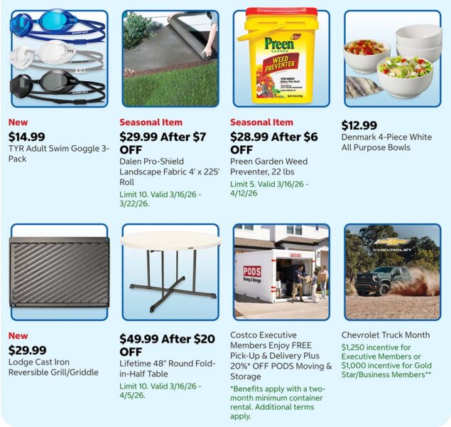 Costco March 16th 2026 Weekly Insider Deals Page 3
