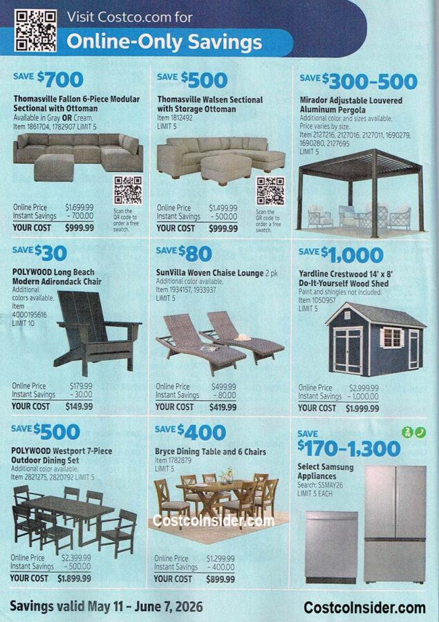 Costco May 2026 Coupon Book Page 11