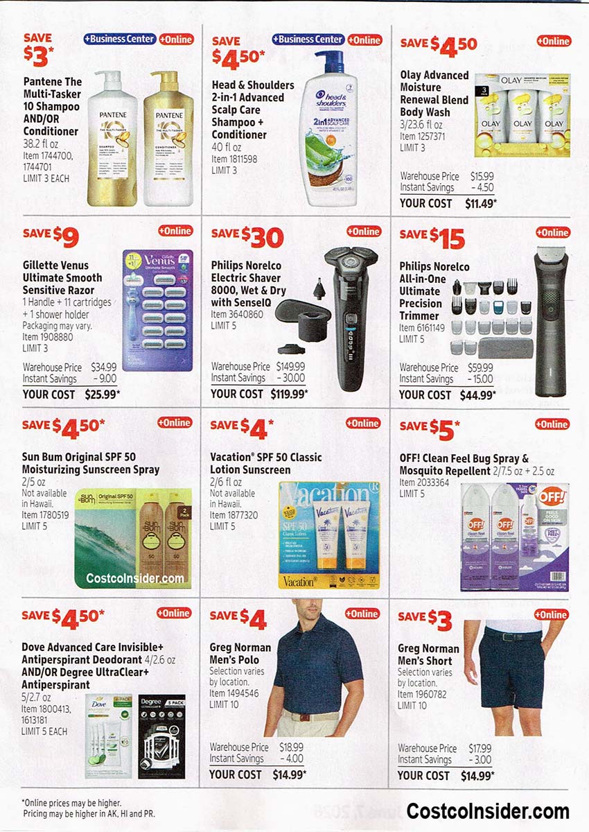 Costco May 2026 Coupon Book Page 2