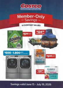 Costco June and July 2026 Coupon Book Cover