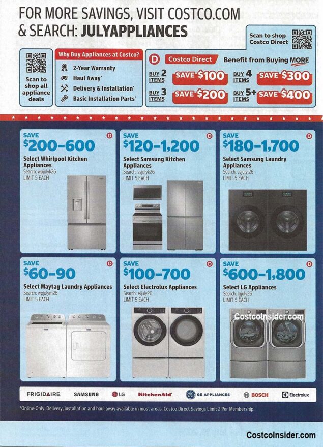 Costco June and July 2026 Coupon Book Page 10