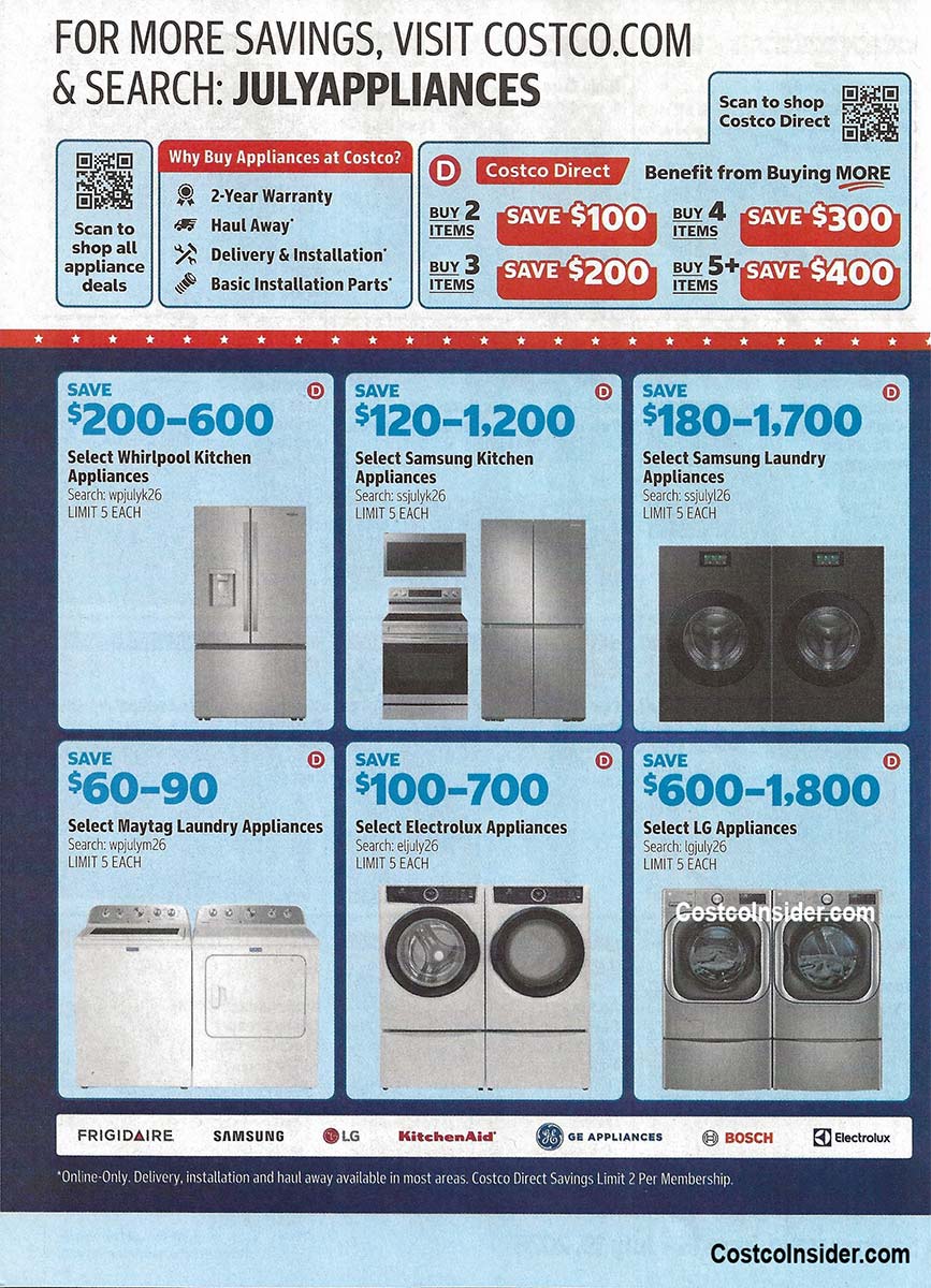 Costco June and July 2026 Coupon Book Page 10