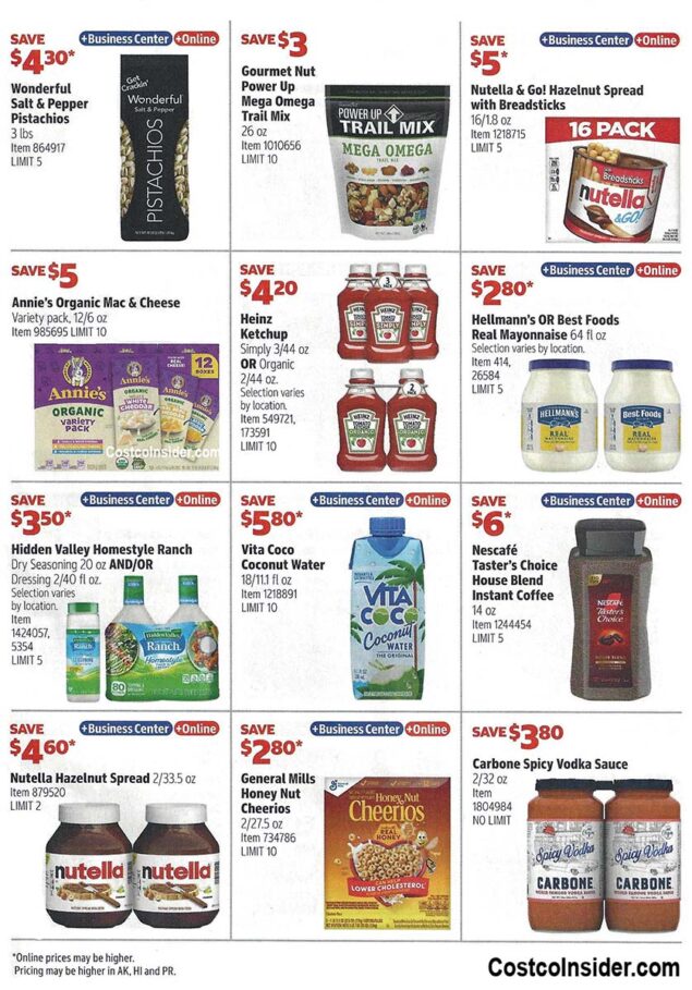 Costco June and July 2026 Coupon Book Page 12