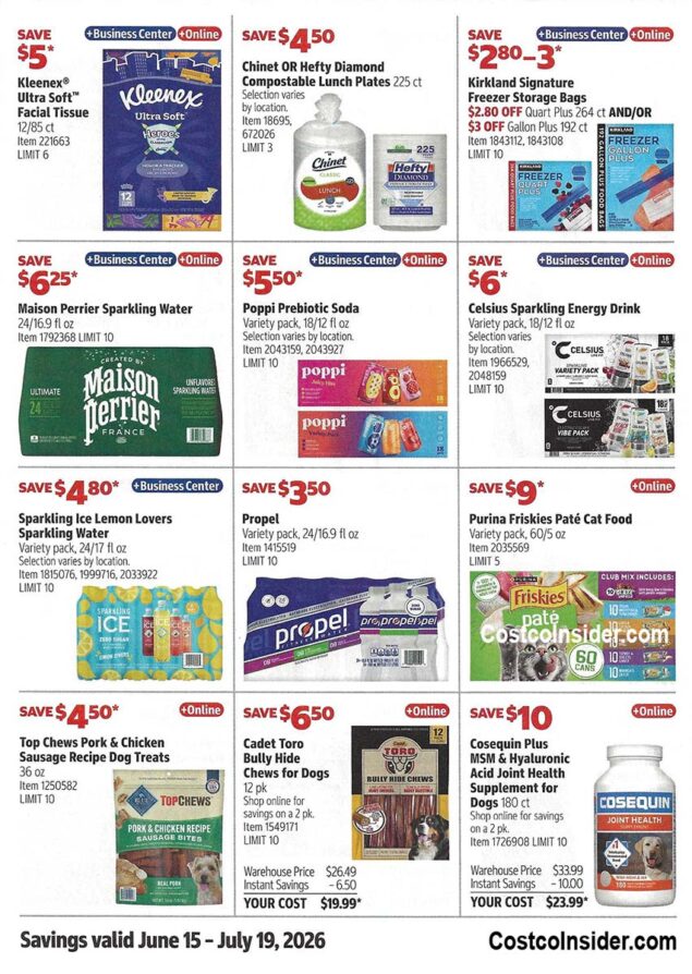 Costco June and July 2026 Coupon Book Page 15