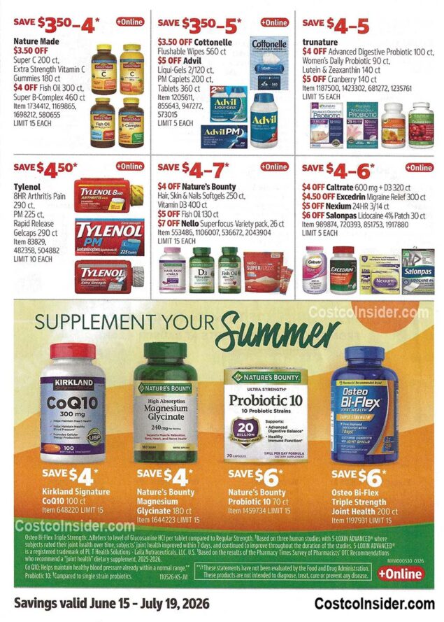 Costco June and July 2026 Coupon Book Page 17