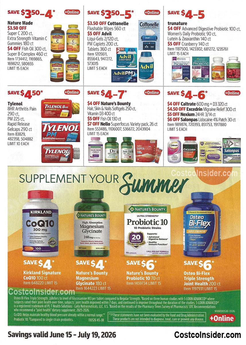 Costco June and July 2026 Coupon Book Page 17
