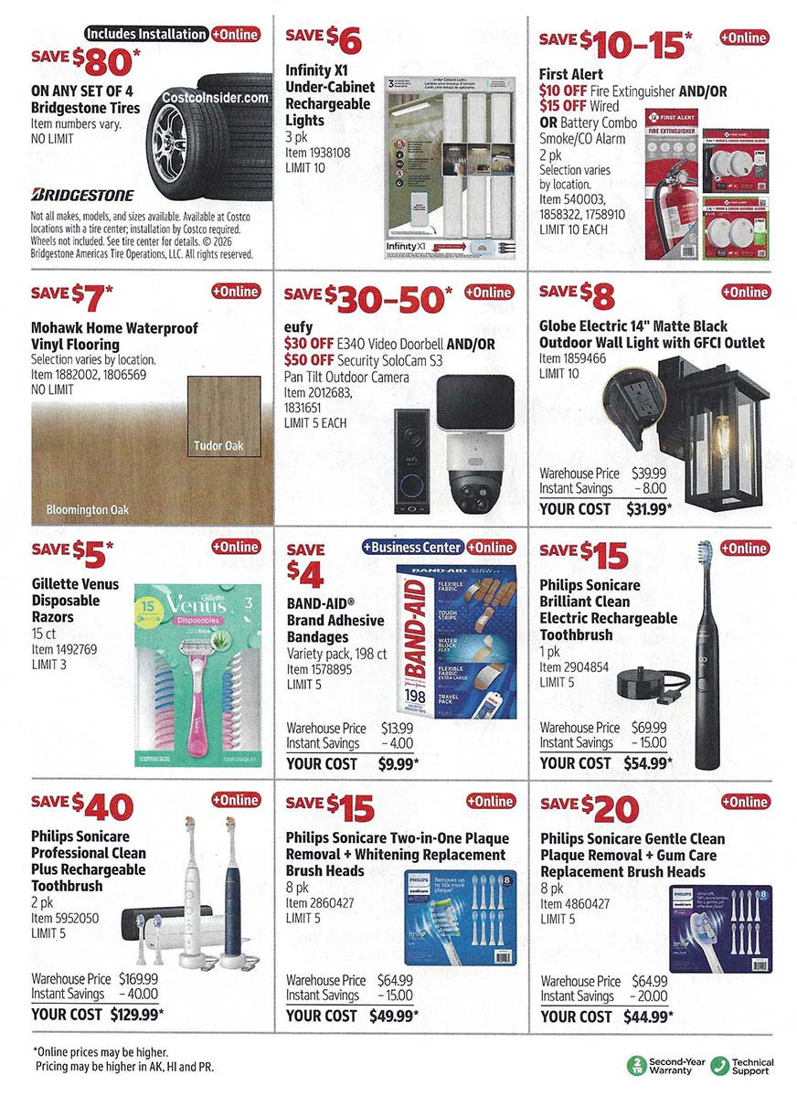 Costco June and July 2026 Coupon Book Page 4
