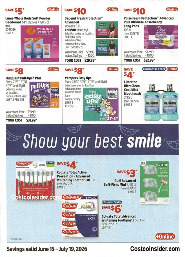 Costco June and July 2026 Coupon Book Page 7