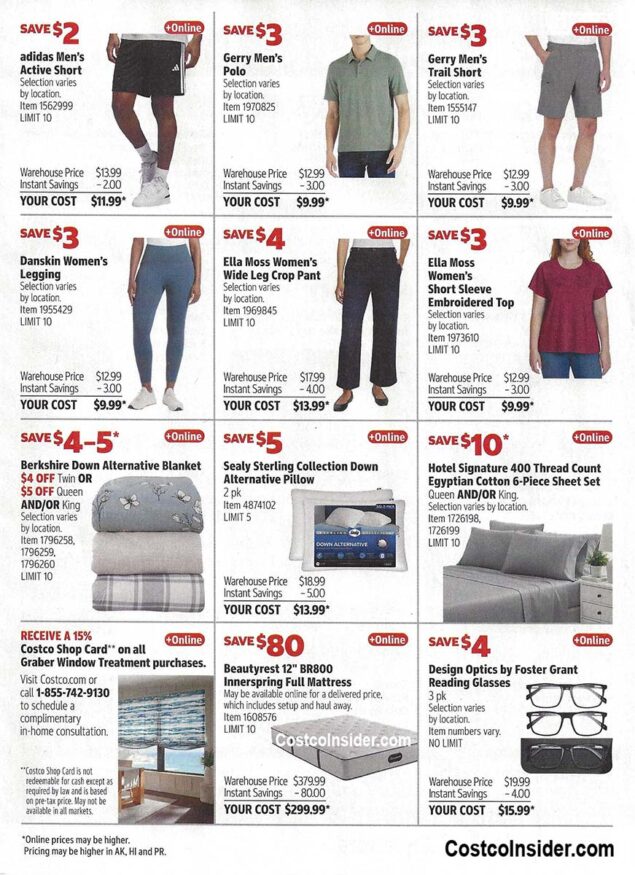 Costco June and July 2026 Coupon Book Page 8