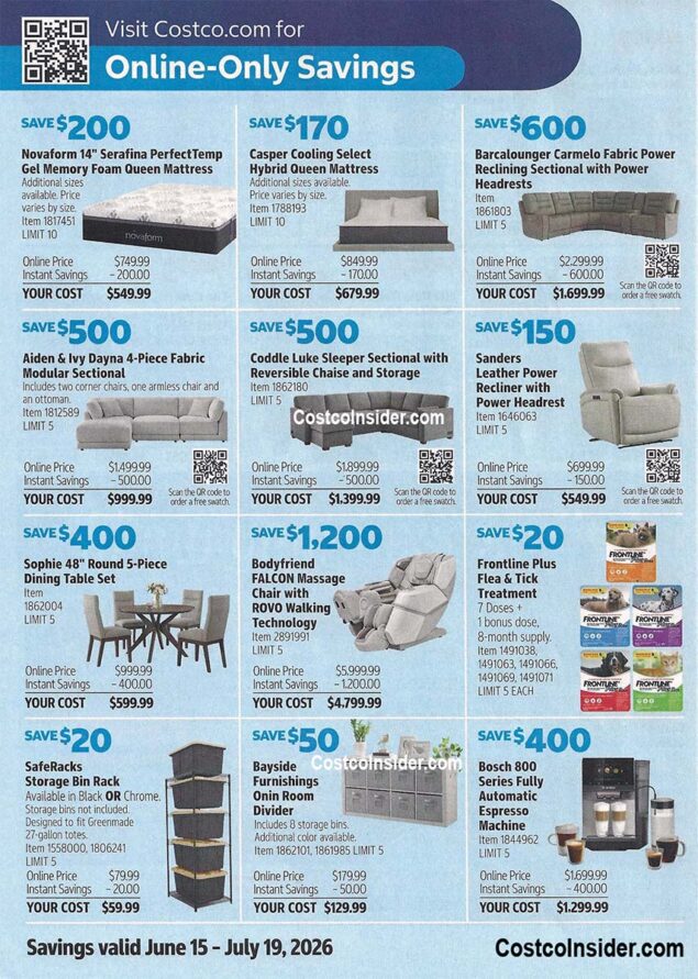 Costco June and July 2026 Coupon Book Page 9
