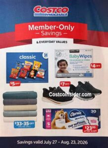 Costco August 2026 Coupon Book Cover