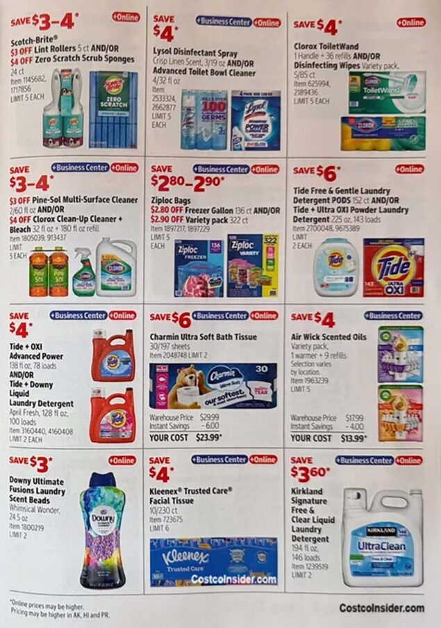 Costco August 2026 Coupon Book Page 14