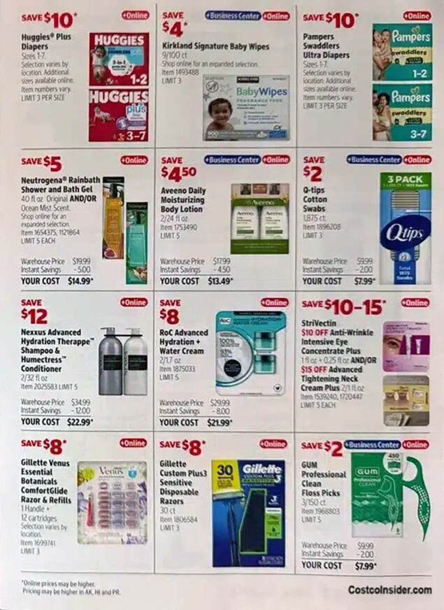 Costco August 2026 Coupon Book Page 4