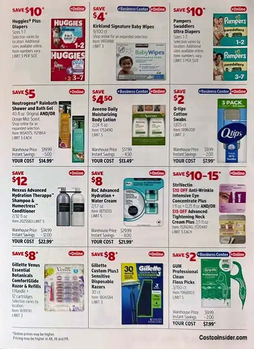 Costco August 2026 Coupon Book Page 4