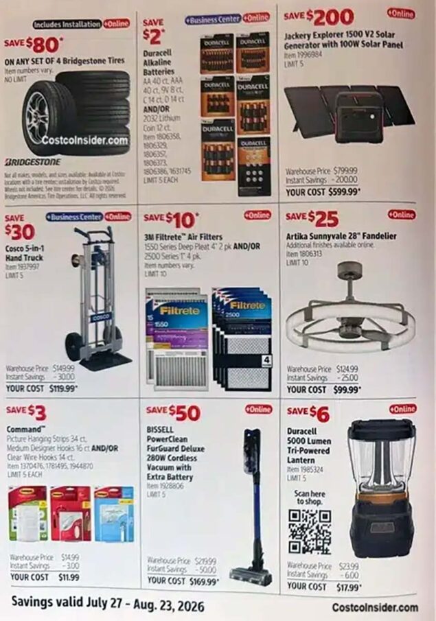 Costco August 2026 Coupon Book Page 5
