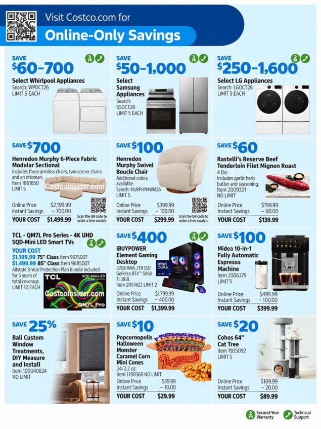 Costco October 2026 Coupon Book Page 10