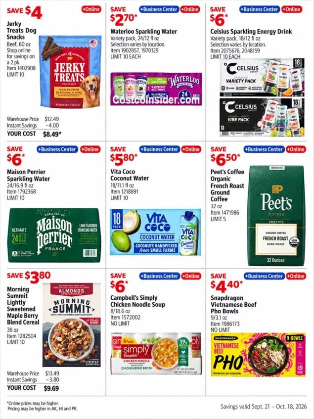 Costco October 2026 Coupon Book Page 12