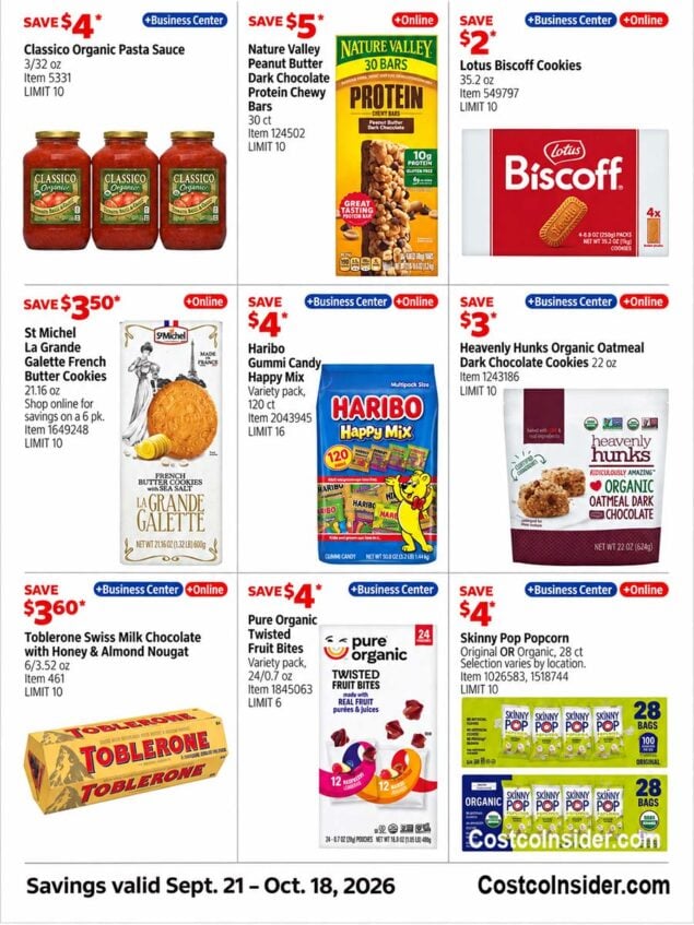 Costco October 2026 Coupon Book Page 13