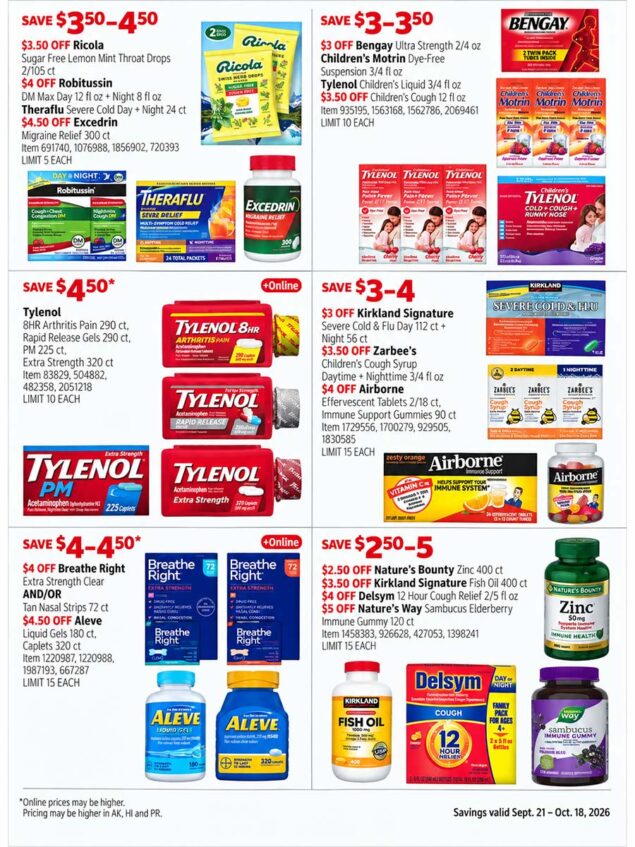 Costco October 2026 Coupon Book Page 14