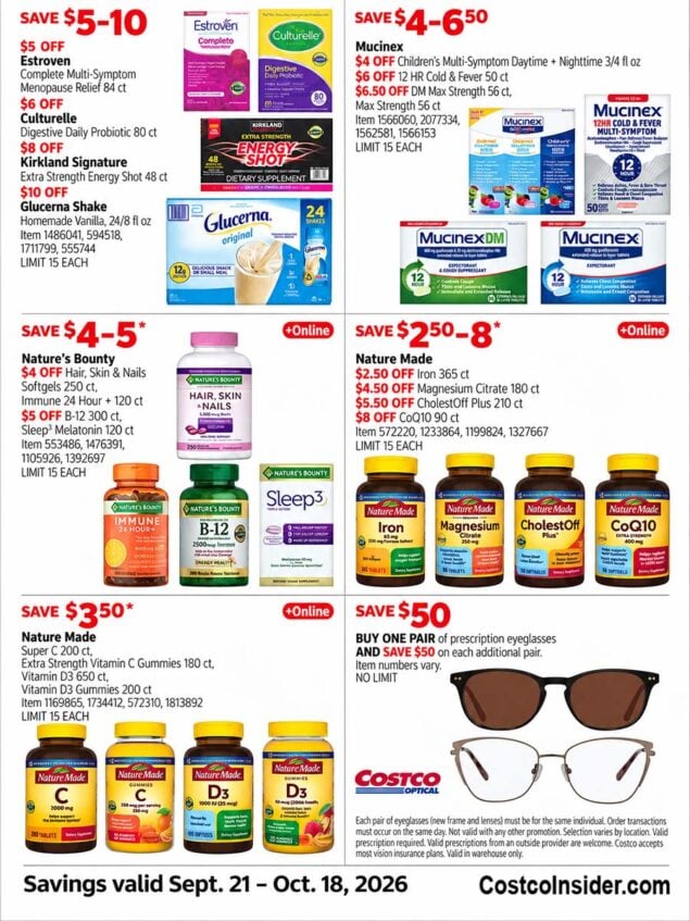 Costco October 2026 Coupon Book Page 17