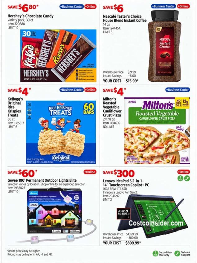Costco October 2026 Coupon Book Page 2