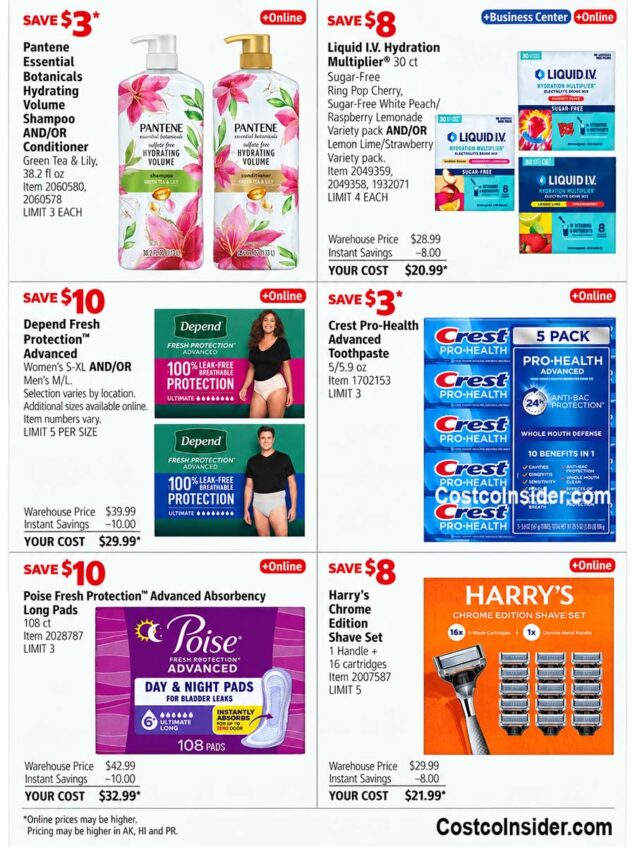 Costco October 2026 Coupon Book Page 4