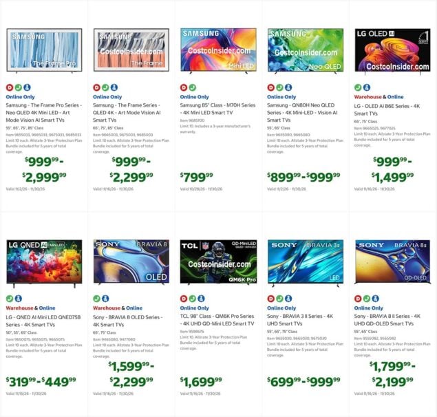 Costco Black Friday 2026 Ad Page 14