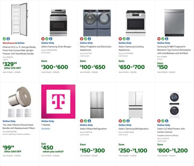 Costco Black Friday 2026 Ad Page 18
