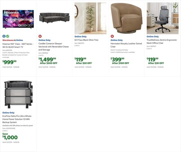 Costco Black Friday 2026 Ad Page 28