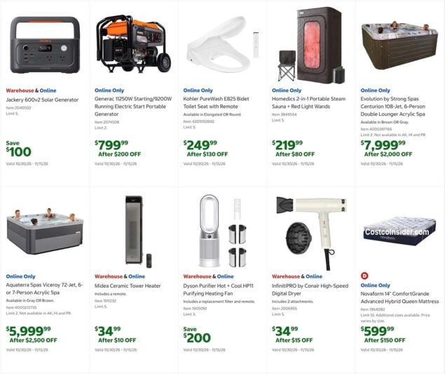 Costco Black Friday 2026 Ad Page 5