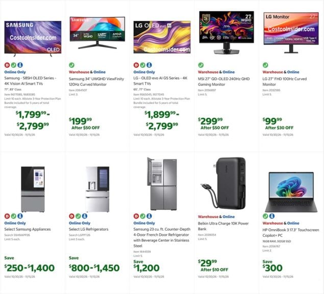 Costco Black Friday 2026 Ad Page 7