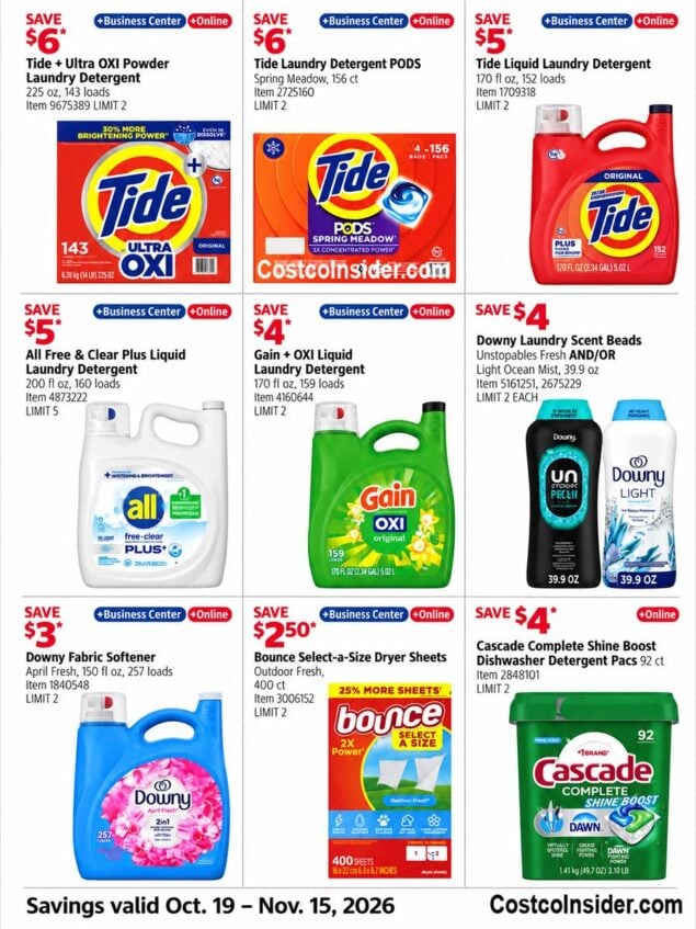 Costco November 2026 Coupon Book Page 14