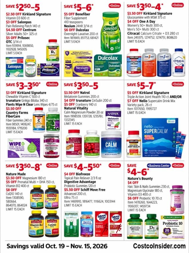 Costco November 2026 Coupon Book Page 18