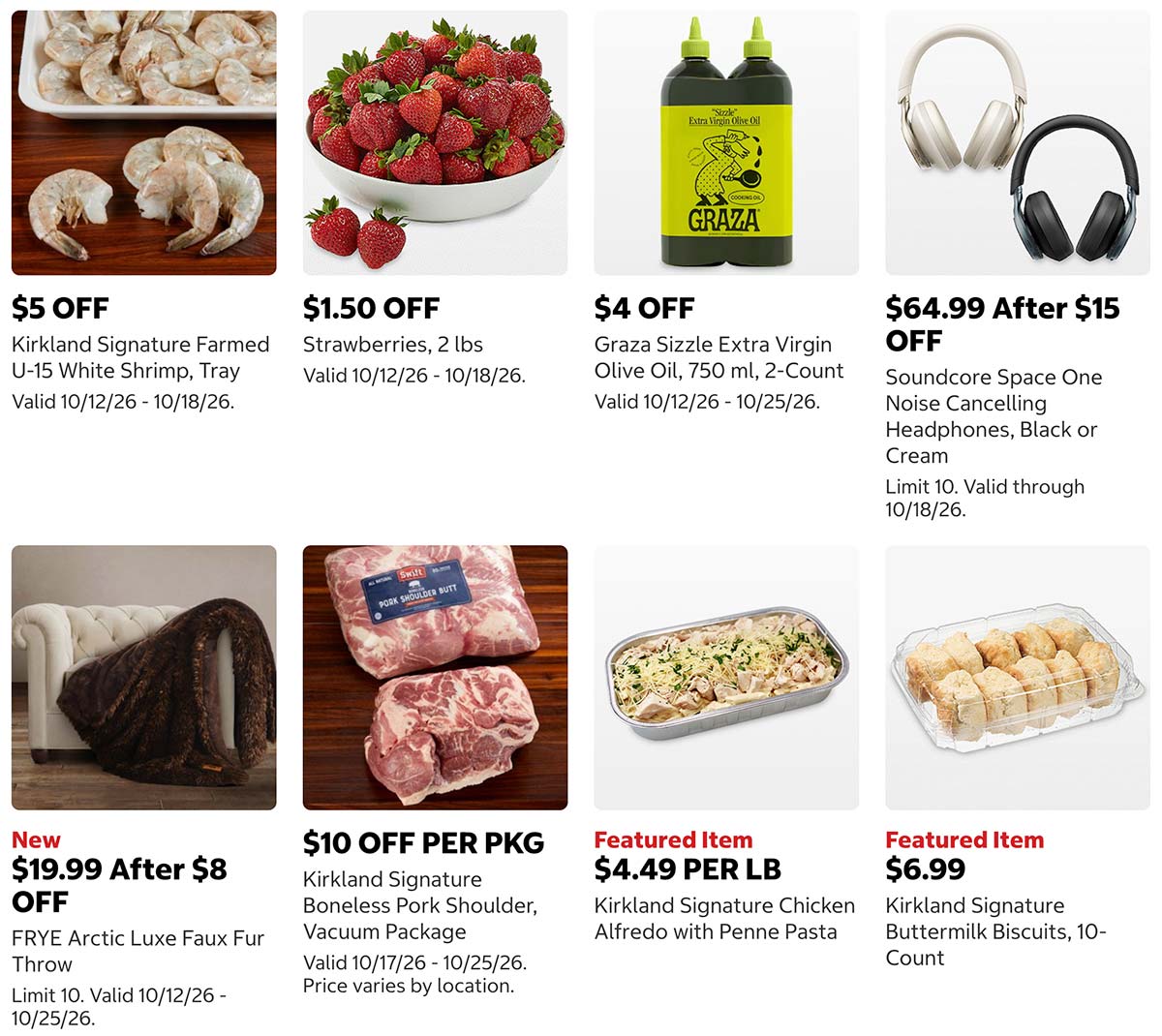 Costco October 12th 2026 Coupons Page 1